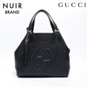 Gucci Soho Leather Handbag Black